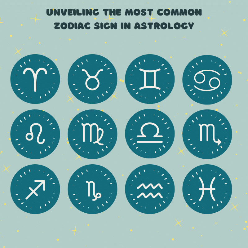 Unveiling The Most Common Zodiac Sign in Astrology – MoonLight MG